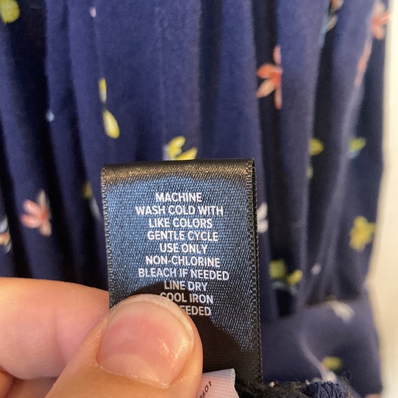 Torrid Blue Floral Spaghetti Strap Summer Maxi Dress Size 5X - Picture 13 of 13